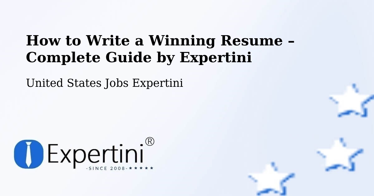 Resume Writing Guide for Job Seekers – Springboro - Springboro, United States Jobs Expertini